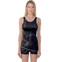 Fractal Abstract Rendering One Piece Boyleg Swimsuit View1