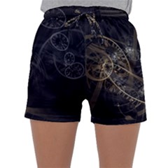 Fractal Abstract Rendering Sleepwear Shorts by Bajindul