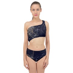 Fractal Abstract Rendering Spliced Up Two Piece Swimsuit by Bajindul