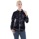 Fractal Abstract Rendering Women s Long Sleeve Pocket Shirt View1