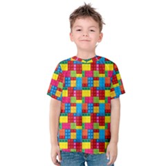 Lego Background Kids  Cotton Tee