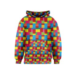 Lego Background Kids  Pullover Hoodie