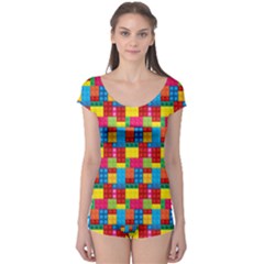 Lego Background Boyleg Leotard 