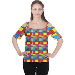 Lego Background Cutout Shoulder Tee