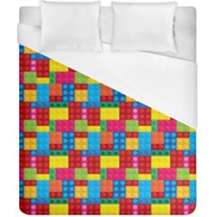 Lego Background Duvet Cover (california King Size)