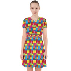 Lego Background Adorable In Chiffon Dress