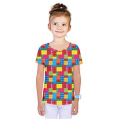 Lego Background Kids  One Piece Tee