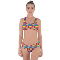 Lego Background Criss Cross Bikini Set