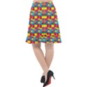 Lego Background Fishtail Chiffon Skirt View2