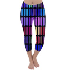 Resolve Art Pattern Capri Winter Leggings 