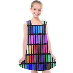 Resolve Art Pattern Kids  Cross Back Dress