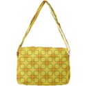 Green Plaid Gold Background Courier Bag View3