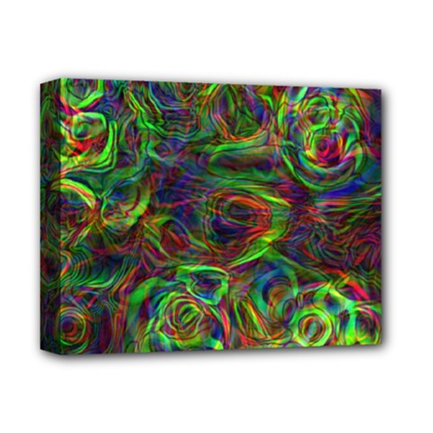 Plasma Shining Lines Light Stripes Deluxe Canvas 14  X 11  (stretched) by HermanTelo