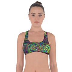 Plasma Shining Lines Light Stripes Got No Strings Sports Bra