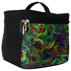 Plasma Shining Lines Light Stripes Make Up Travel Bag (big)