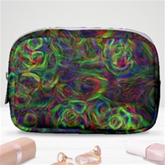 Plasma Shining Lines Light Stripes Make Up Pouch (small)