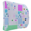 Square Colorful Pattern Geometric Back Support Cushion View2