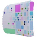 Square Colorful Pattern Geometric Back Support Cushion View3