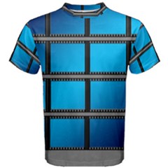 Film Filmstrip Black Photograph Men s Cotton Tee by Pakrebo