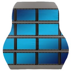 Film Filmstrip Black Photograph Car Seat Back Cushion  by Pakrebo