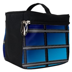 Film Filmstrip Black Photograph Make Up Travel Bag (small)