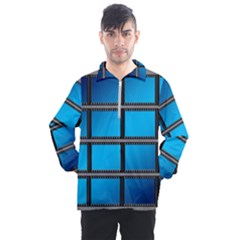 Film Filmstrip Black Photograph Men s Half Zip Pullover by Pakrebo