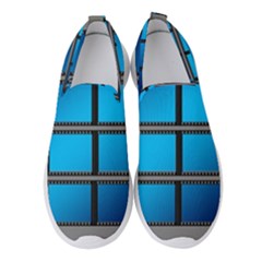 Film Filmstrip Black Photograph Women s Slip On Sneakers by Pakrebo