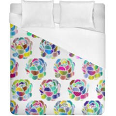 Flowers Floral Pattern Decorative Duvet Cover (california King Size) by Pakrebo