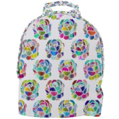 Flowers Floral Pattern Decorative Mini Full Print Backpack by Pakrebo