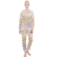 Illustration Abstract Pattern Polka Dot Women s Lounge Set by Pakrebo