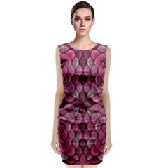 Abstract Pattern Mandala Decorative Classic Sleeveless Midi Dress