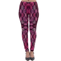 Abstract Pattern Mandala Decorative Lightweight Velour Leggings by Pakrebo