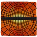 Pattern Background Rings Circle Orange Seat Cushion View4