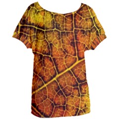 Autumn Leaves Forest Fall Color Women s Oversized Tee by Pakrebo