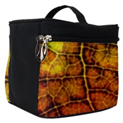 Autumn Leaves Forest Fall Color Make Up Travel Bag (small) by Pakrebo