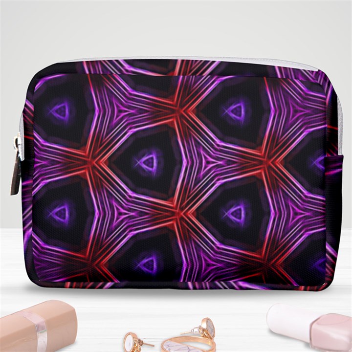 Pattern Abstract Wallpaper Art Make Up Pouch (Medium)