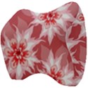 Flower Leaf Nature Flora Floral Velour Head Support Cushion View4