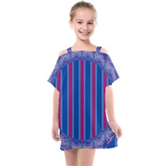 Digital Art Art Artwork Abstract Pattern Kids  One Piece Chiffon Dress