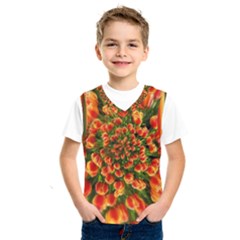 Tulips Arrangement Many Blossom Kids  Sportswear by Pakrebo