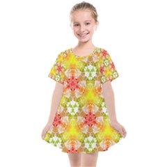 Background Abstract Pattern Texture Kids  Smock Dress by Pakrebo