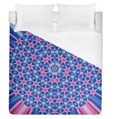 Digital Art Art Artwork Abstract Star Duvet Cover (Queen Size)