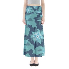 Graphic Design Wallpaper Abstract Full Length Maxi Skirt by Pakrebo