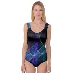 Abstract Desktop Background Princess Tank Leotard  by Pakrebo