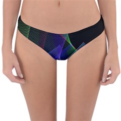 Abstract Desktop Background Reversible Hipster Bikini Bottoms