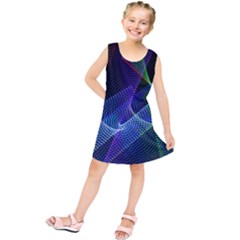 Abstract Desktop Background Kids  Tunic Dress