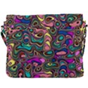 Bending Turn Distort Wave Modern Buckle Messenger Bag View3