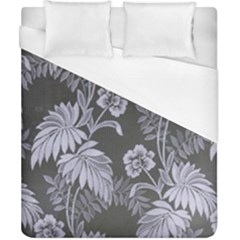 Ornament Flowers Leaf Duvet Cover (california King Size) by Pakrebo