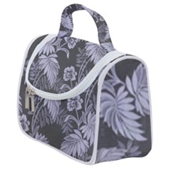 Ornament Flowers Leaf Satchel Handbag by Pakrebo