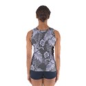 Ornament Flowers Leaf Sport Tank Top  View2