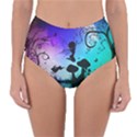 Cute Fairy Dancing In The Night Reversible High-Waist Bikini Bottoms View1